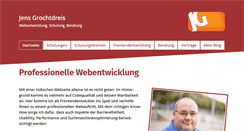Desktop Screenshot of grochtdreis.de